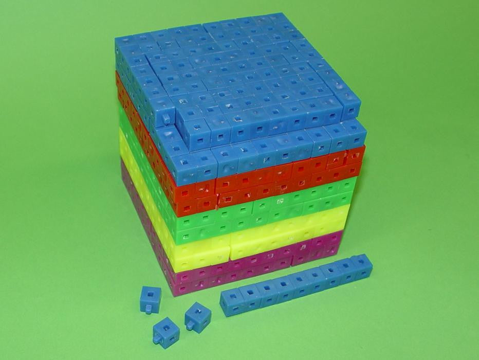 CUBES 1cm PLASTIC x 1000 LINK
