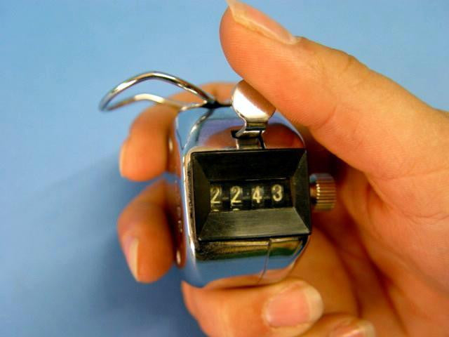 COUNTER HAND TALLY TO 9999