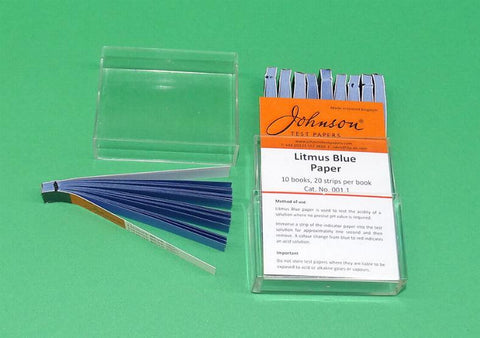 LITMUS PAPER BLUE BOX OF 10