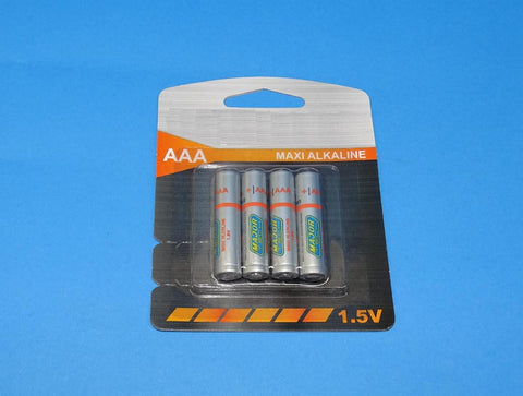BATTERY PENCIL AAA 1.5V PKT4