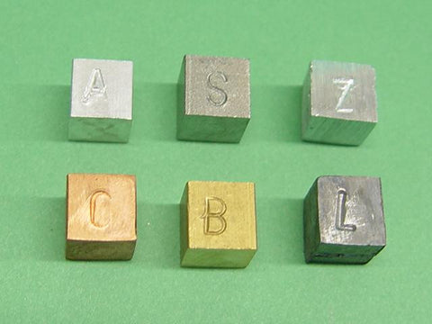 CUBES METAL SET/6 10 x 10mm