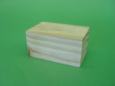 BLOCK WOODEN 80 x 50 x 40mm