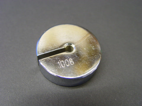 MASSPIECE SLOTTED 100g NICKL/P