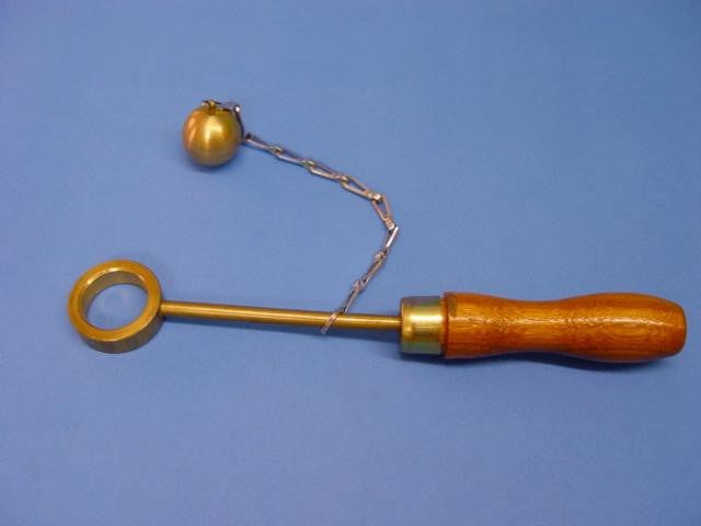 BALL & RING WOOD HANDLE