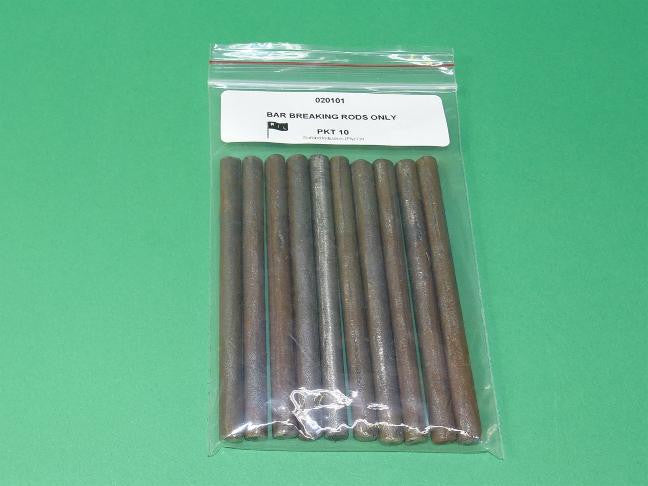 BAR BREAKING RODS ONLY PKT 10