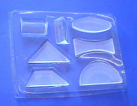 PRISM & LENS SET OF 7 PERSPEX