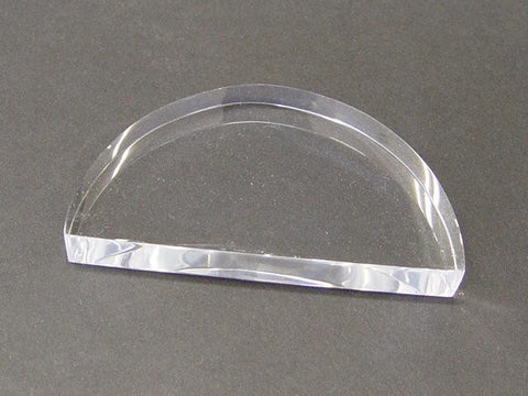 LENS SEMI-CIRCULAR GLASS