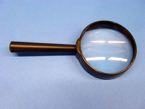 MAGNIFIER GLASS 50mm BLACK