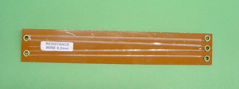 RESIS BOARD 0.2mm RES M-SHAPE