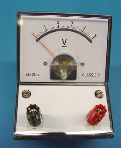 VOLTMETER 0-5V DC ED205