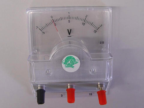 VOLTMETER PROJECTION 3V/15V