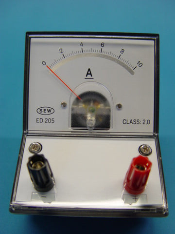 AMMETER 0-10A DC  ED205