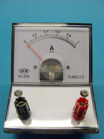 AMMETER 0-1A DC  ED205