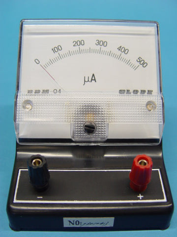 AMMETER MICRO 0-500uA ECONO