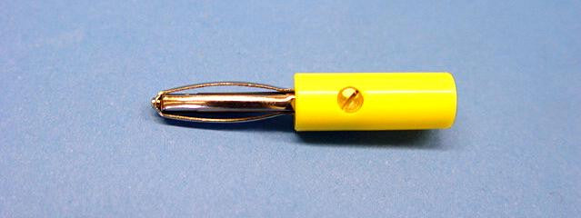BANANA PLUG  YELLOW
