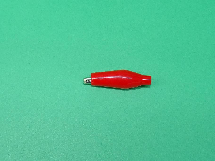 CROCODILE CLIP SMALL RED