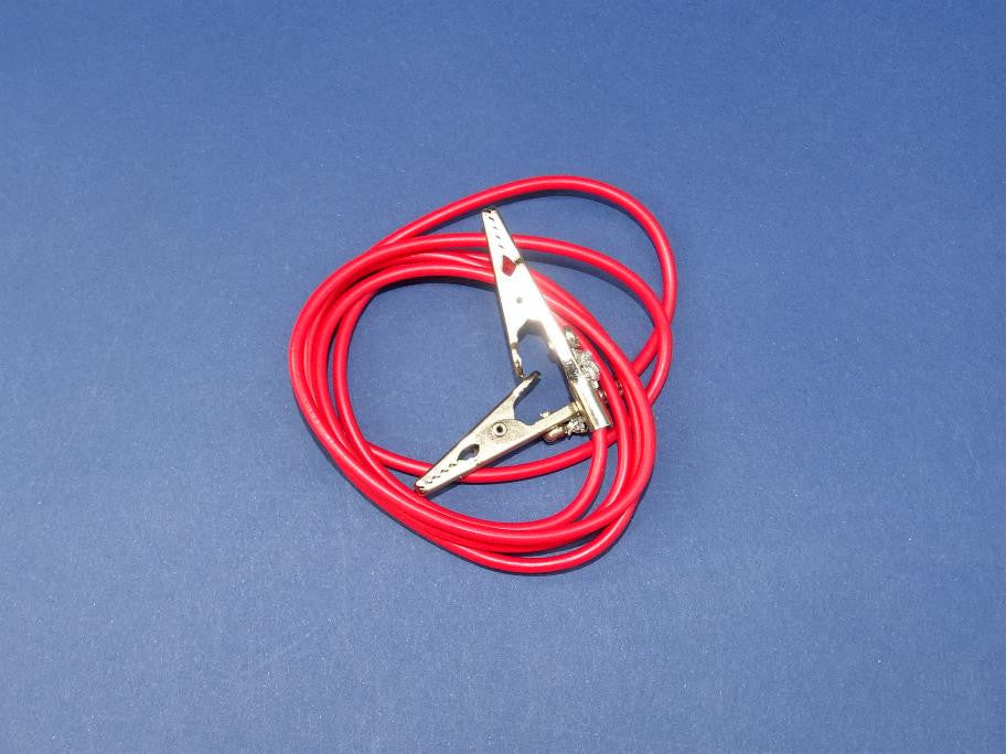 LEADS CROC/CROC RED  1m LONG