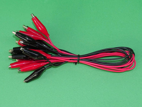 LEADS SET 10 SMALL CROC/CROC