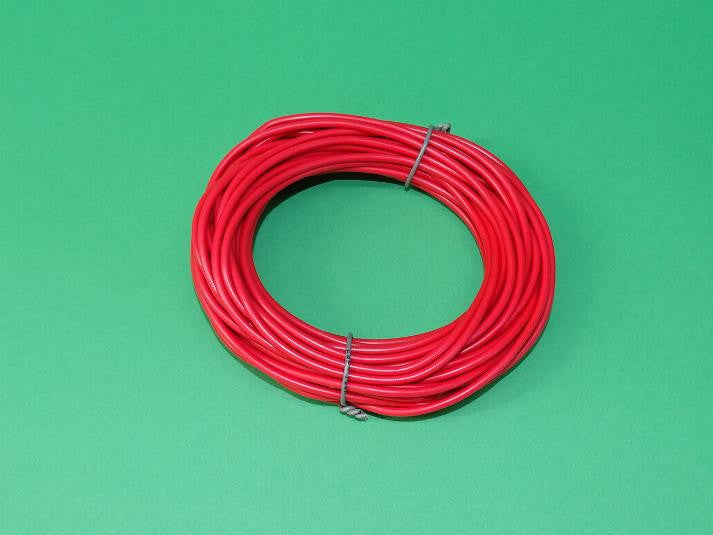 WIRE STRANDED 10m 5A RED