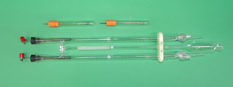 HOFFMAN VOLTAMETER + ELECTRODE