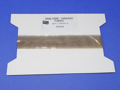 TUBING DIALYSIS-VISKING 5mx16