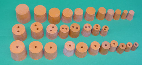 RUBBER STOPPERS SET OF 30