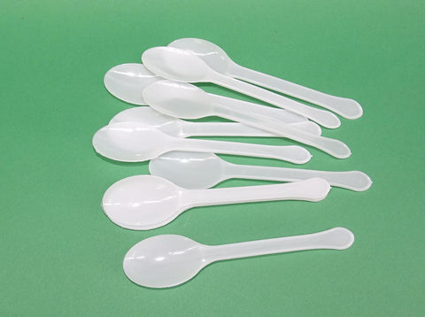 SPOON PLASTIC TEA PKT 10