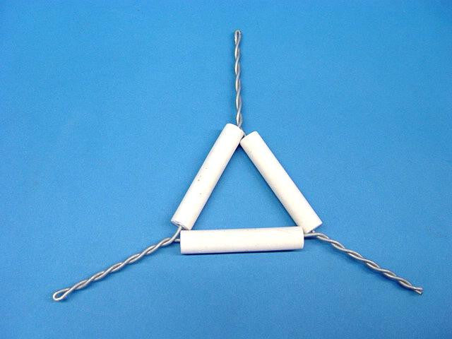 PIPE CLAY TRIANGLES