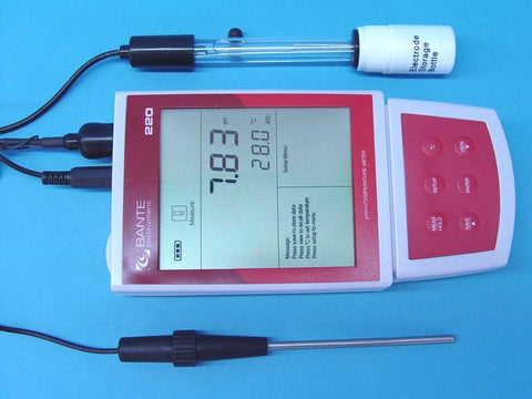 PH METER DIGITAL + TEMPERATURE