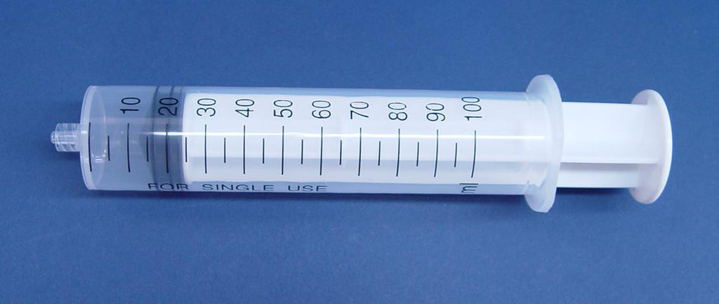 SYRINGE DISPOSABLE 100ml