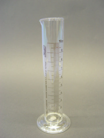 RAIN GAUGE MEAS/CYL 10mm GLASS