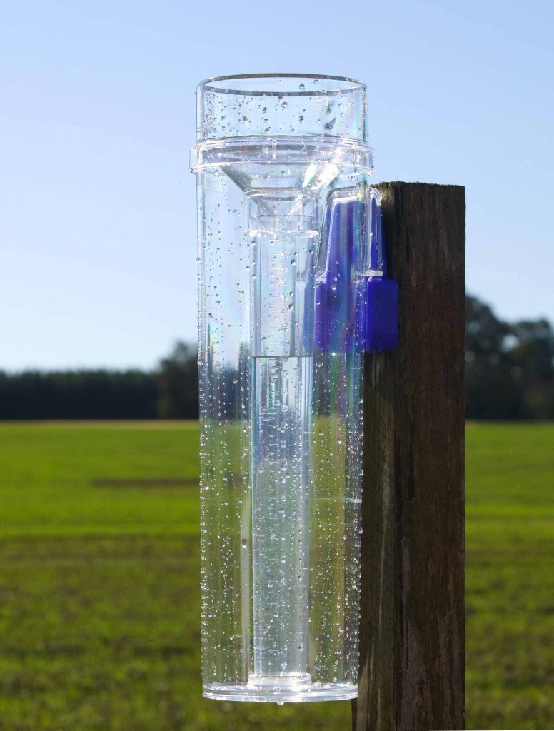 RAIN GAUGE CLEAR 275mm Rutland Industries