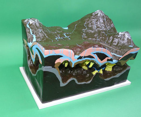 KARST CAVE MODEL 2-PART
