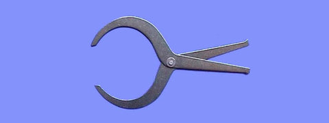 CALIPERS BOW STEEL IN/OUT