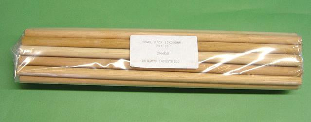 DOWELS 10x300mm PKT20