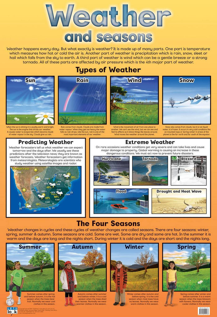 CHART WEATHER & SEASONS