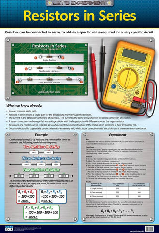 CHART RESISTORS IN SERIES