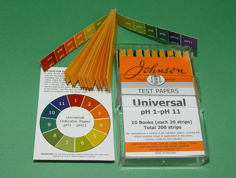 UNIVERSAL IND. PAPER pH 1-11