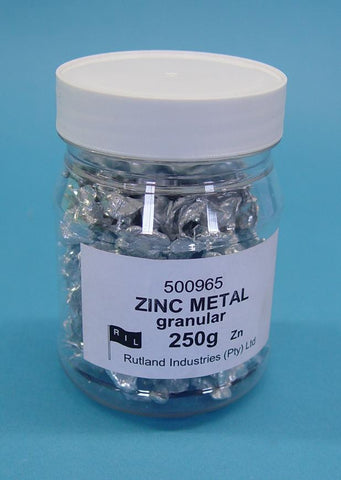 ZINC METAL GRANULAR 250g