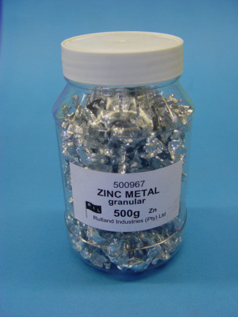 ZINC METAL GRANULAR 500g
