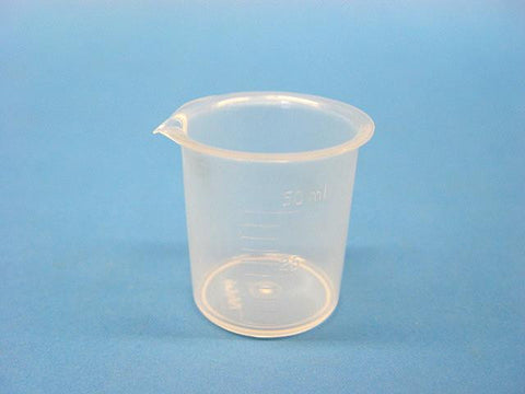 BEAKER PLASTIC   50ml