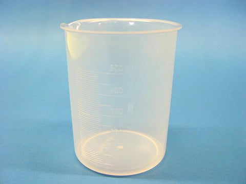 BEAKER PLASTIC  500ml