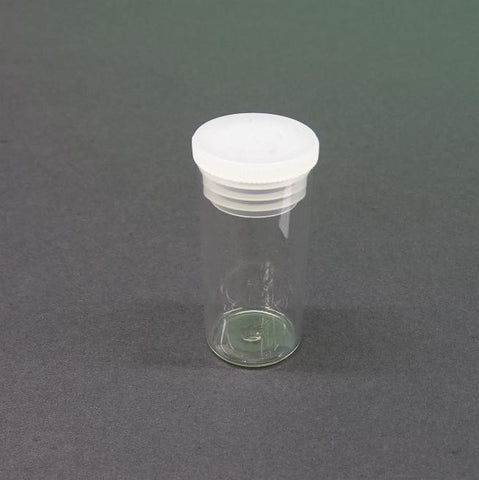 VIAL GLASS 16ml & PLASTIC TOP