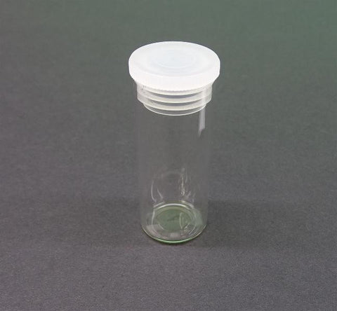 VIAL GLASS 24ml & PLASTIC TOP