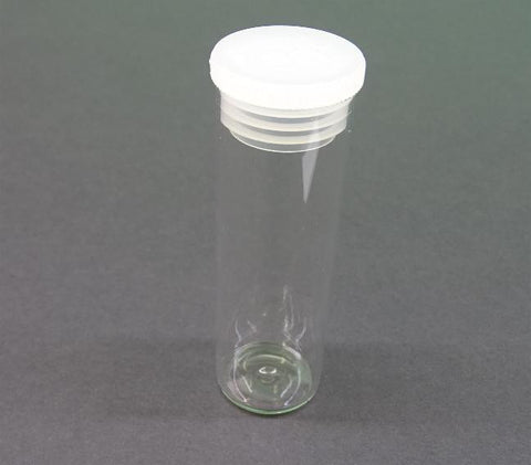 VIAL GLASS 30ml & PLASTIC TOP