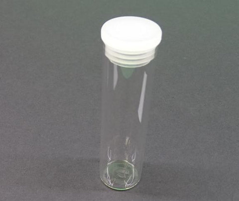 VIAL GLASS 40ml & PLASTIC TOP