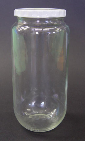 JAR GLASS 750ml TWISTON