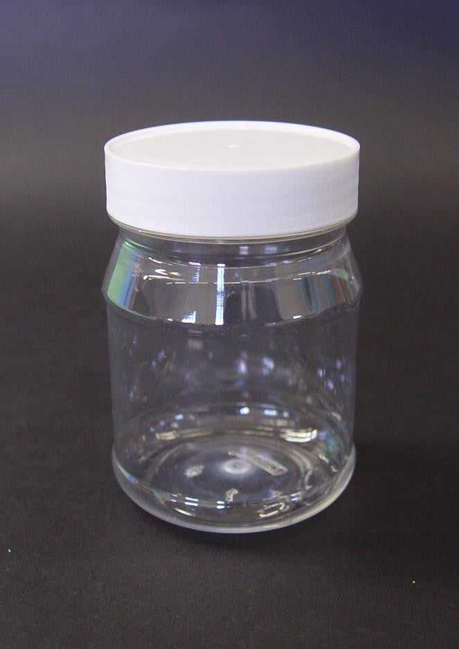 JAR PLASTIC CLEAR  250ml