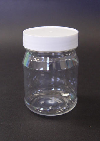 JAR PLASTIC CLEAR  250ml