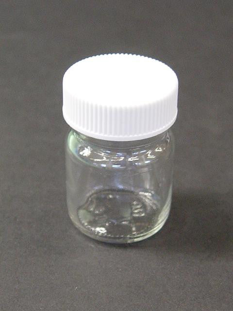 JAR CHEMSET GLASS 25ml SCREW